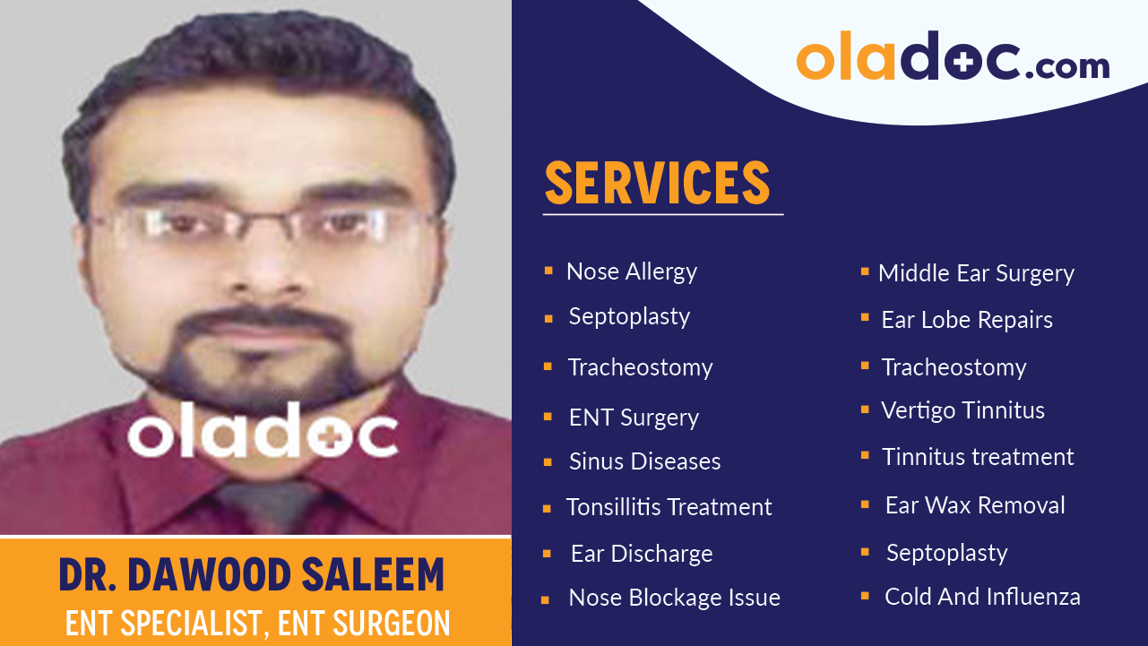 Services provided by  Dr. Dawood Saleem